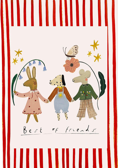 Yaya Studio Best of Friends Print