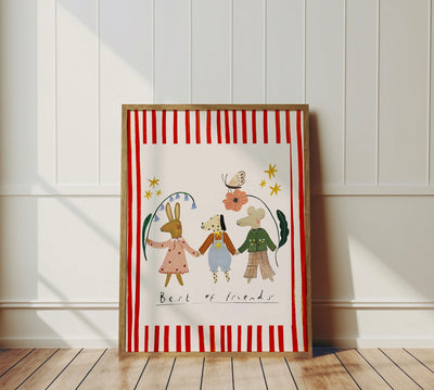 Yaya Studio Best of Friends Print