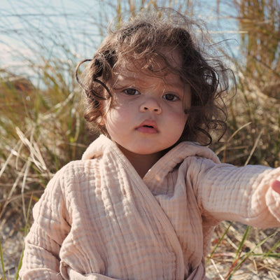 Baby Bello Bathrobe - Toasted Almond