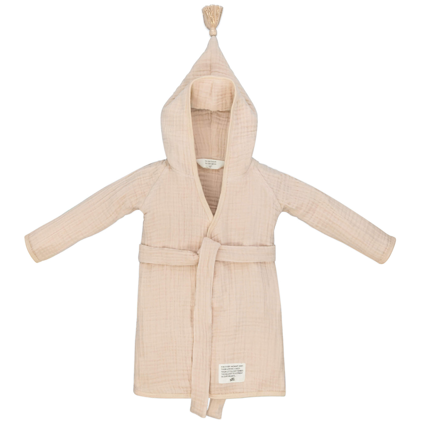 Baby Bello Bathrobe - Toasted Almond