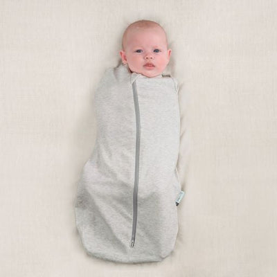 ErgoPouch Cocoon Swaddle Bag - Grey Marle - 0.2 TOG