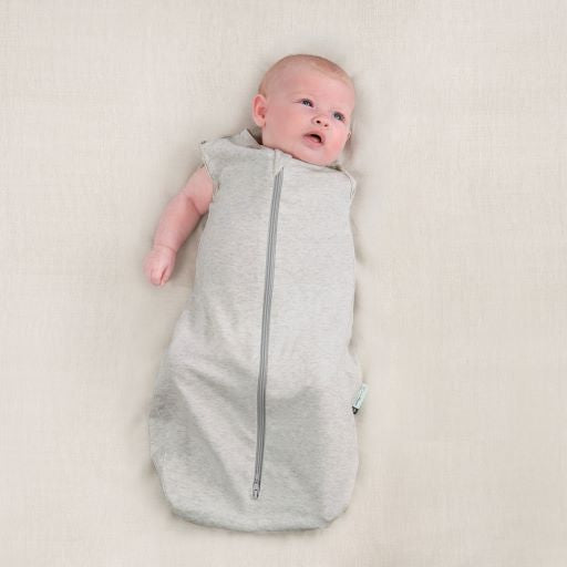 ErgoPouch Cocoon Swaddle Bag - Grey Marle - 0.2 TOG