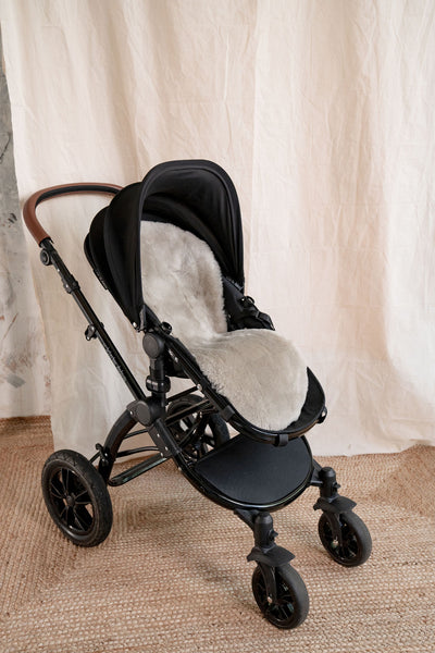 Baa Baby Sheepskin Buggy & Bugaboo™ Style Liner - Latte Shorn Hair