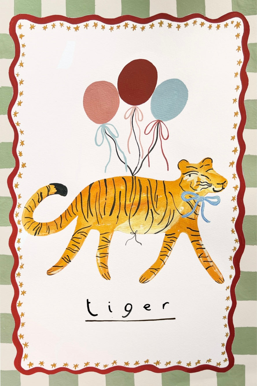 Yaya Studio Tiger Print
