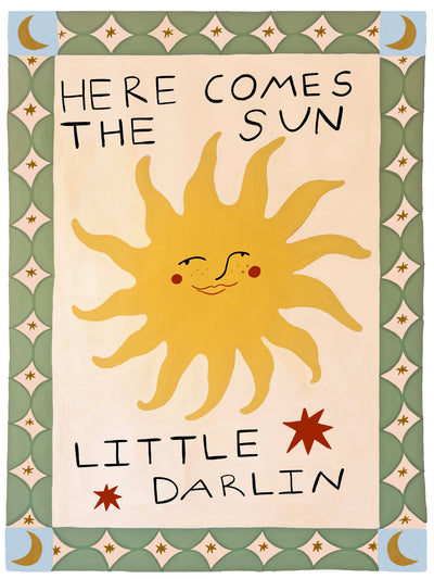 Yaya Studio Here Comes the Sun Print