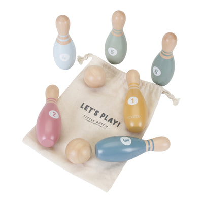 Little Dutch Wooden Bowling Set