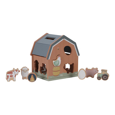 Little Dutch - Little Farm Wooden Shape Sorter