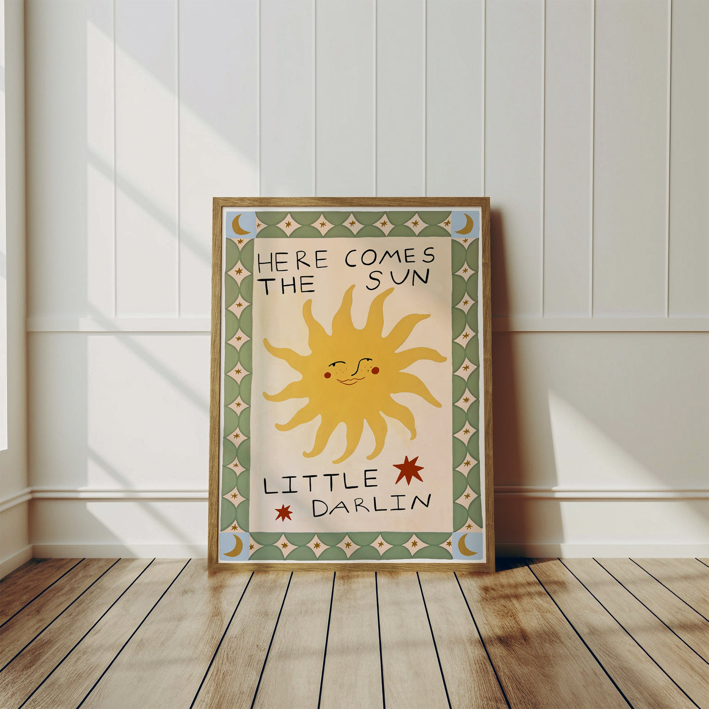 Yaya Studio Here Comes the Sun Print