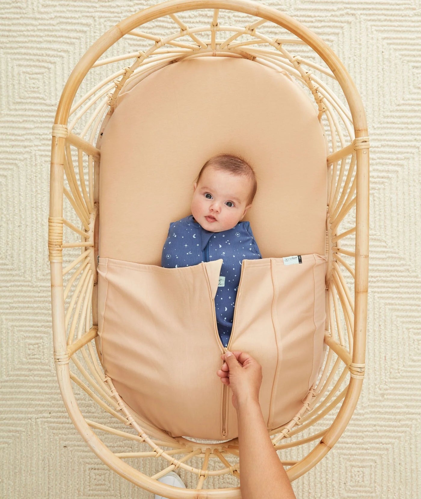 ErgoPouch Baby Tuck Sheet - Crib - Wheat