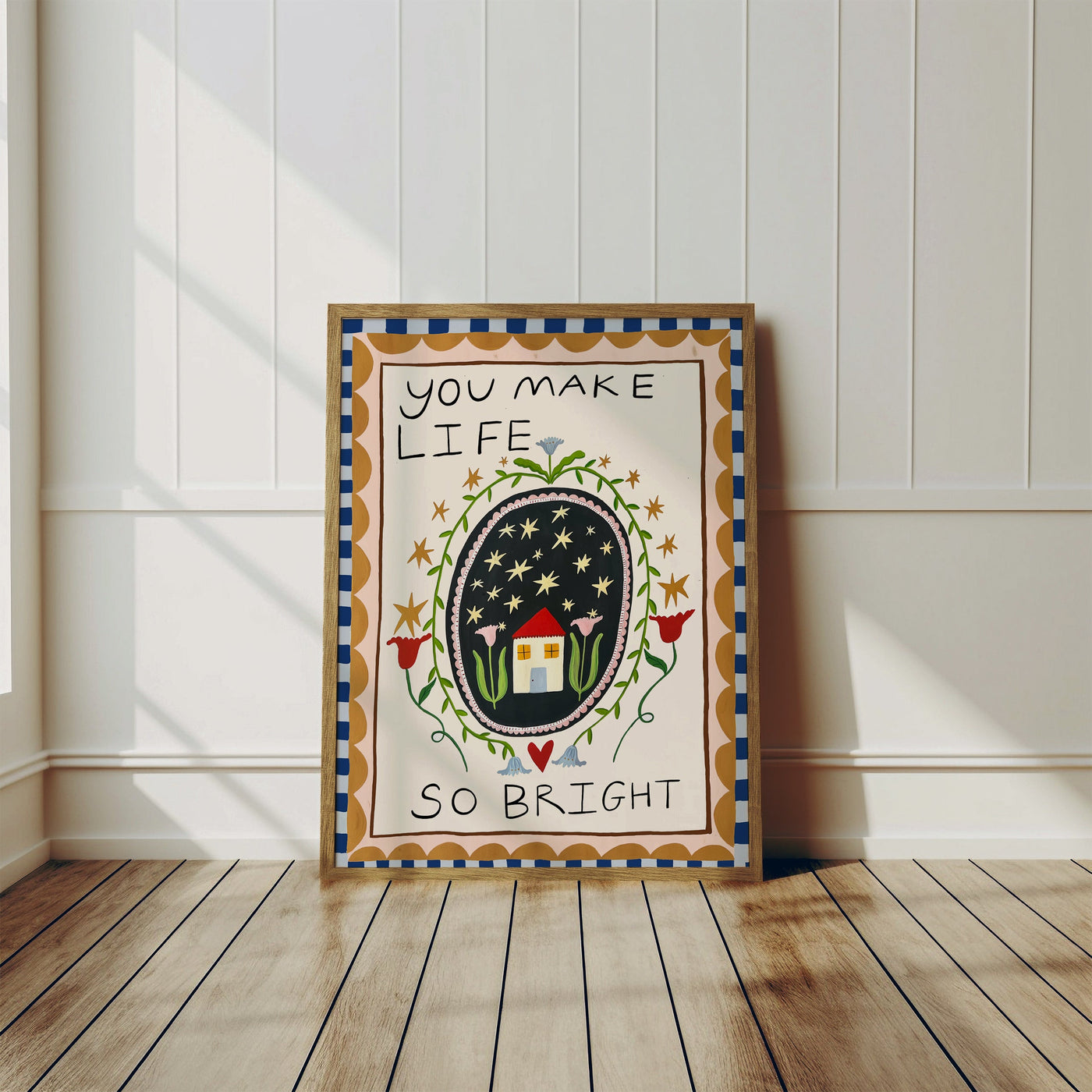 Yaya Studio You Make Life So Bright Print