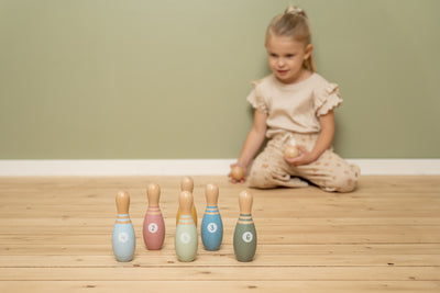 Little Dutch Wooden Bowling Set