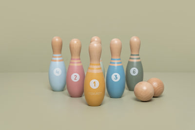 Little Dutch Wooden Bowling Set