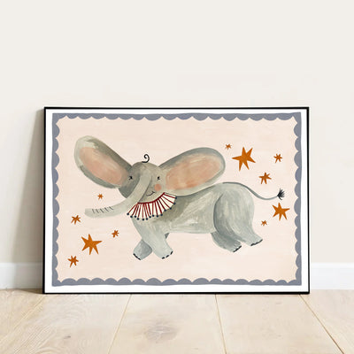 Yaya Studio Elephant Fly Print