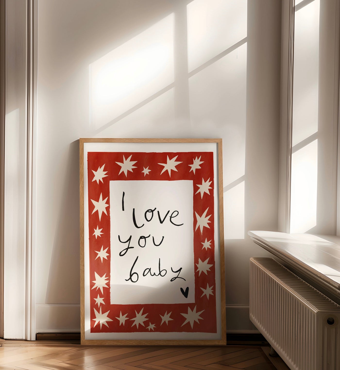 Yaya Studio I Love You Baby Print