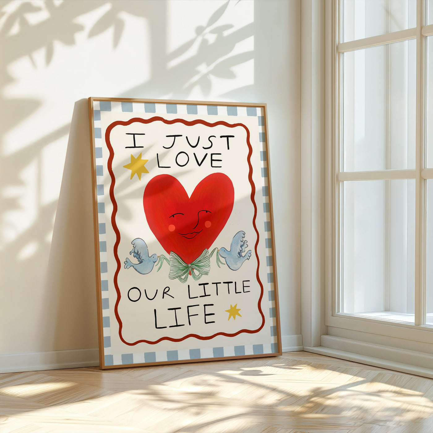 Yaya Studio I Just Love Our Little Life Print