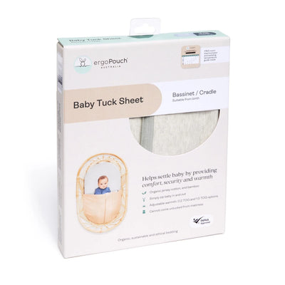 ErgoPouch Baby Tuck Sheet - Cot - Wheat