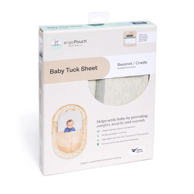 ErgoPouch Baby Tuck Sheet - Crib - Wheat