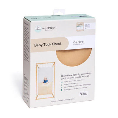 ErgoPouch Baby Tuck Sheet - Crib - Wheat