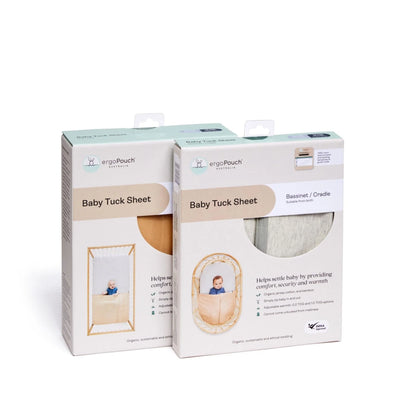 ErgoPouch Baby Tuck Sheet - Crib - Wheat