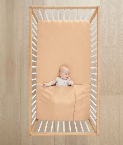 ErgoPouch Baby Tuck Sheet - Cot - Wheat