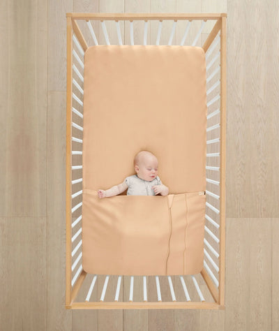 ErgoPouch Baby Tuck Sheet - Crib - Wheat