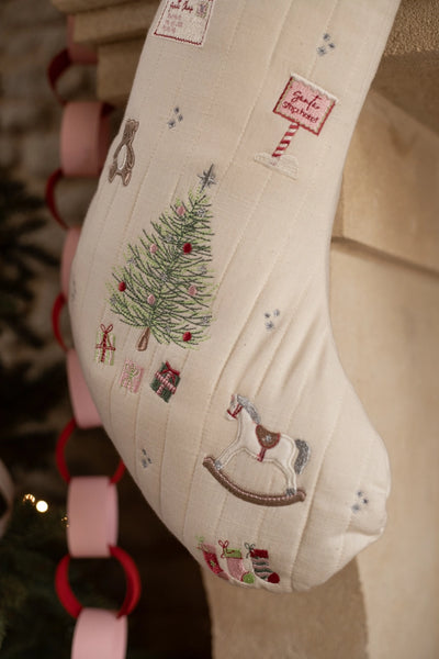 Avery Row Christmas Stocking - Christmas Morning