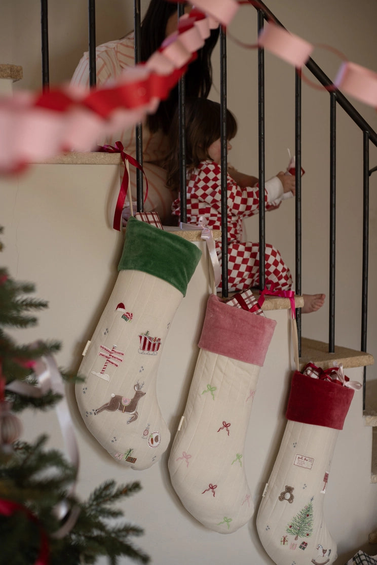 Avery Row Christmas Stocking - The North Pole