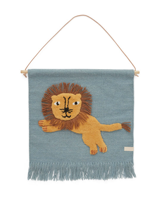 OYOY Jumping Lion Wall Hanging