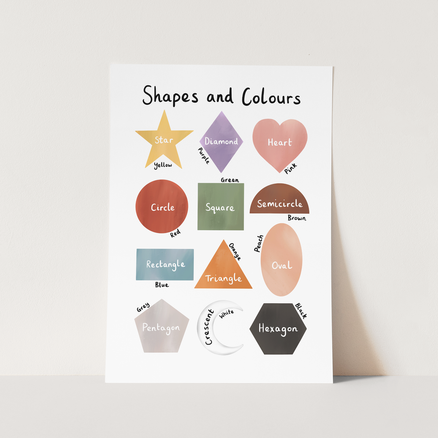 Shapes and colours print