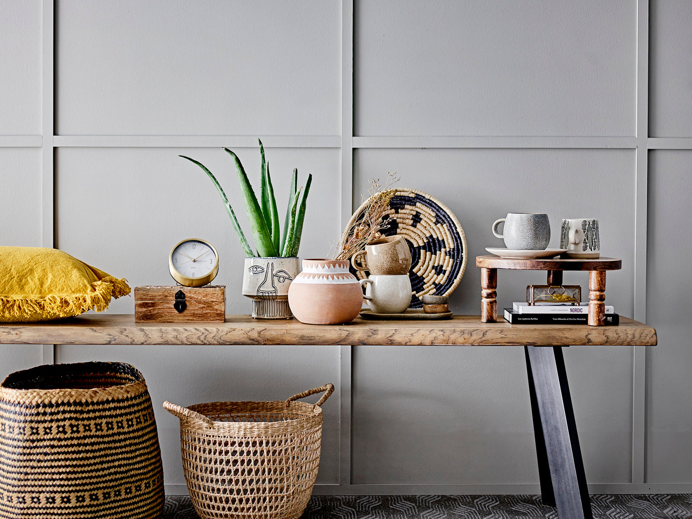 Bloomingville Hesam Seagrass Storage Basket