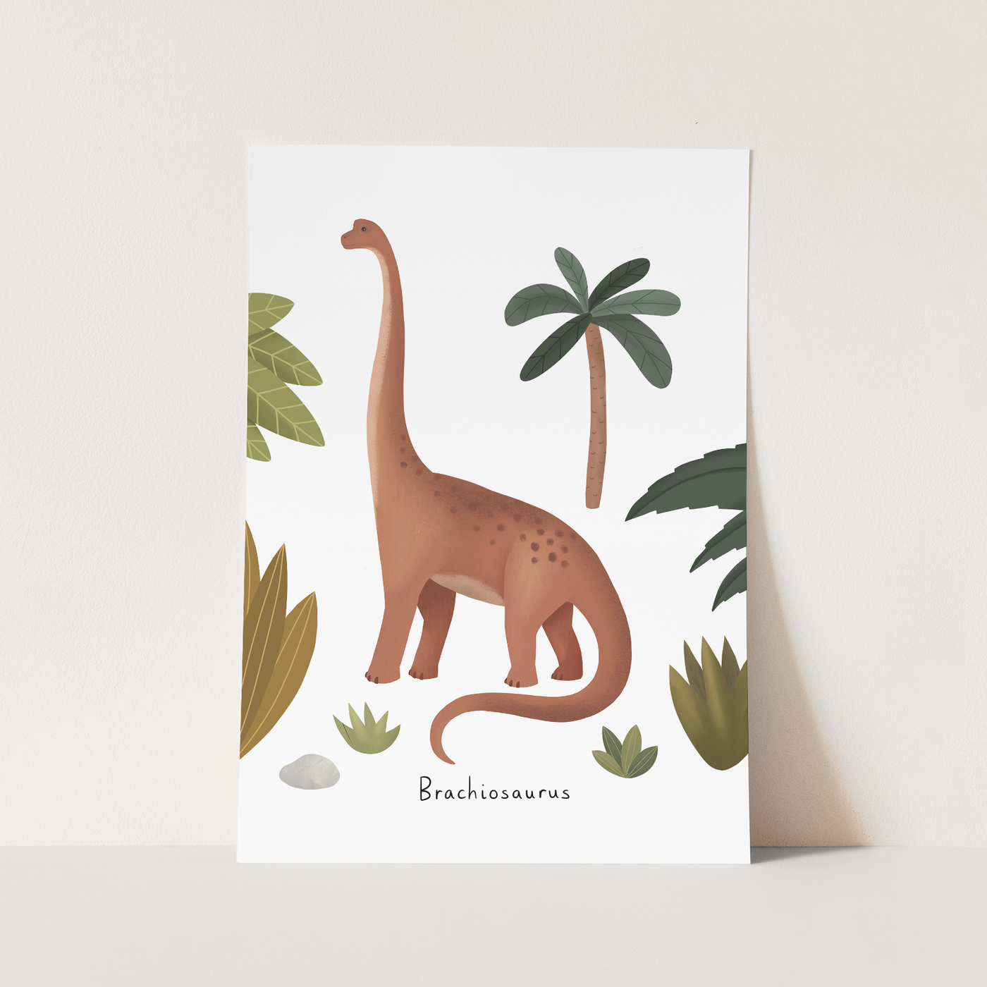 Brachiosaurus print