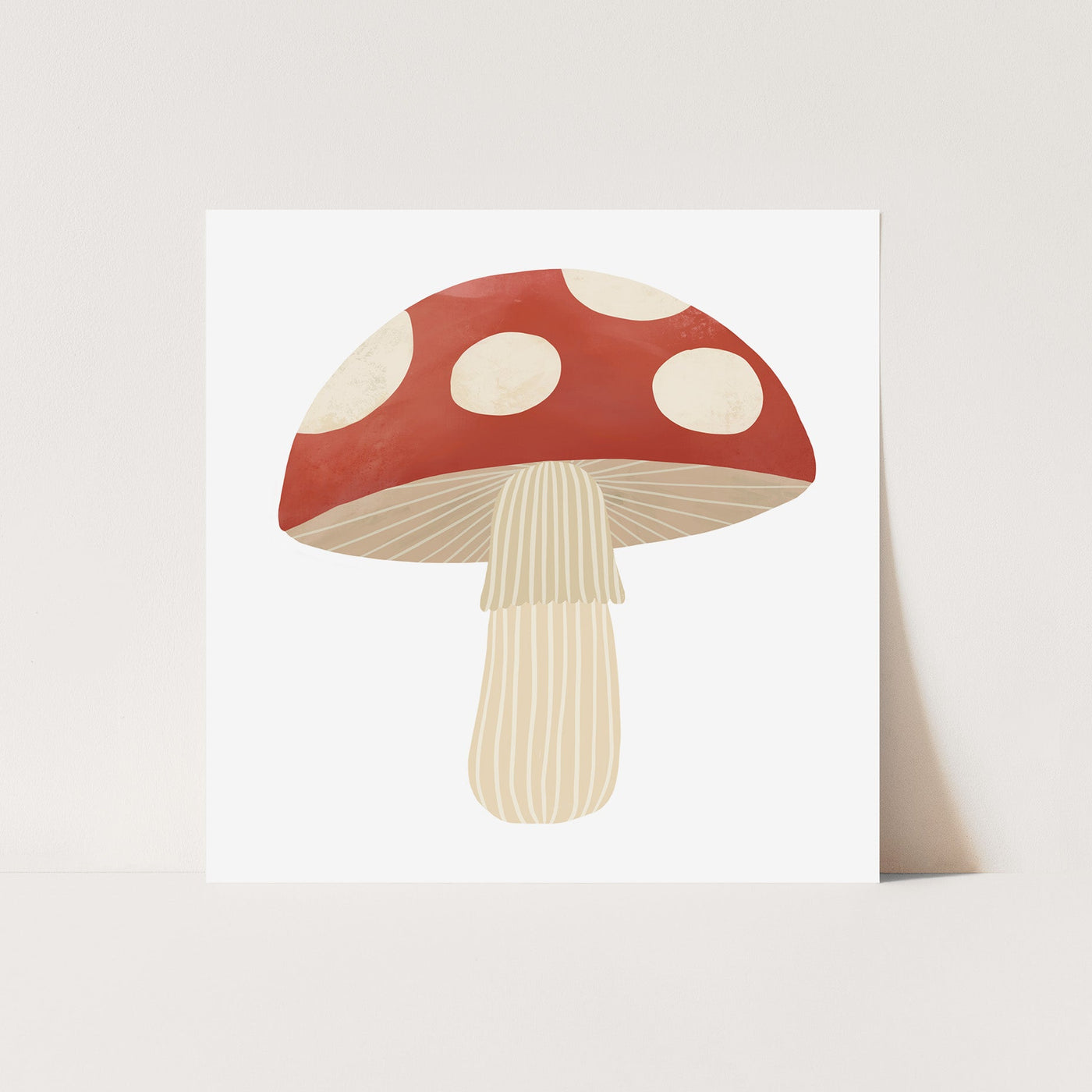 Mushroom print