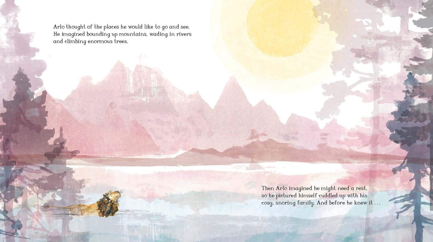 Arlo the Lion Who Couldn't Sleep Book