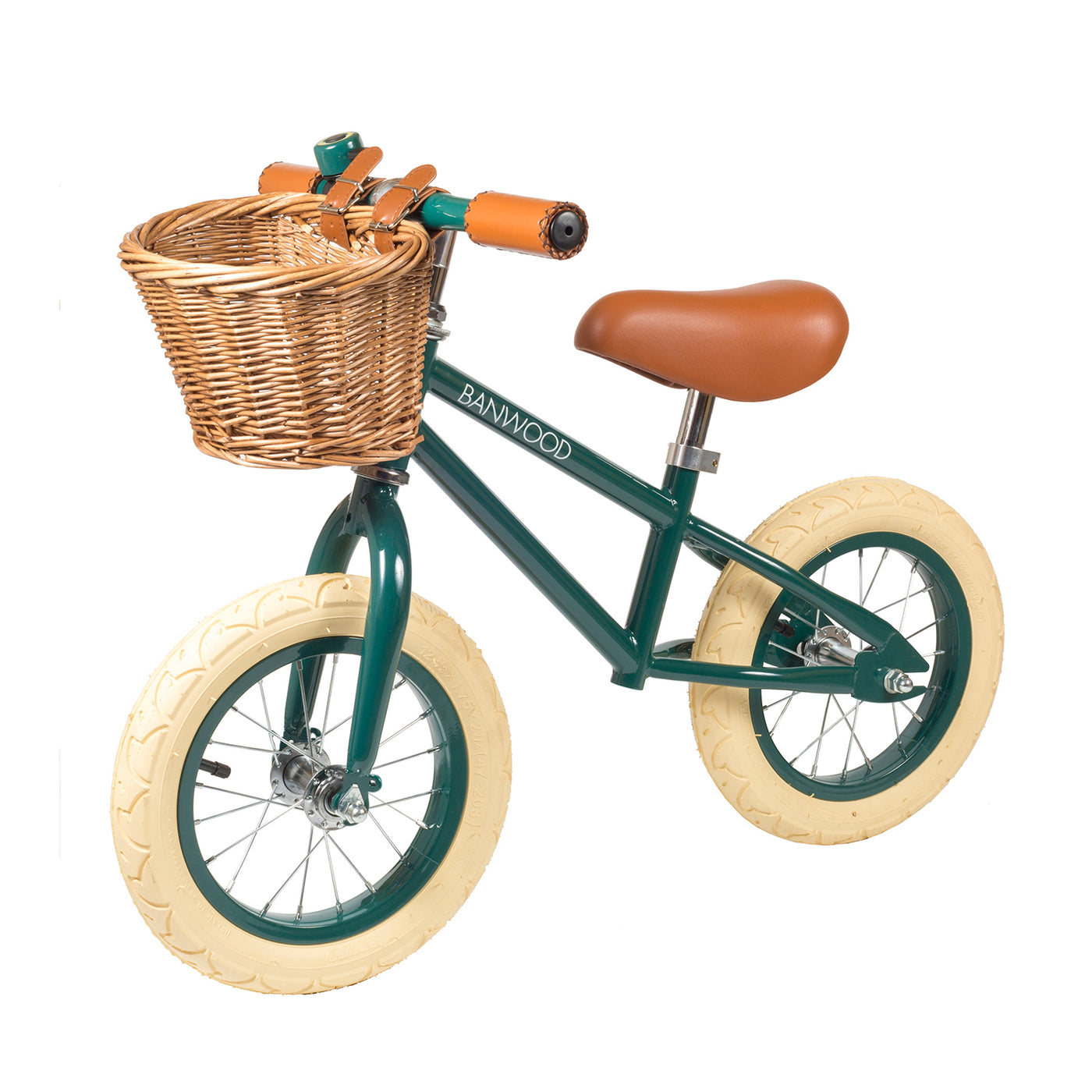 Banwood First Go Balance Bike - Dark Green