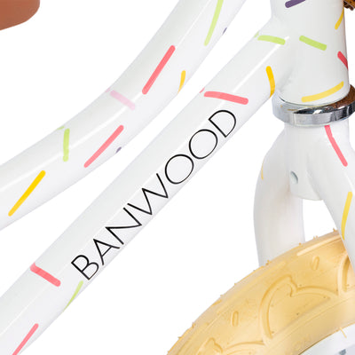 Banwood X Marest First Go Balance Bike - Allegra White