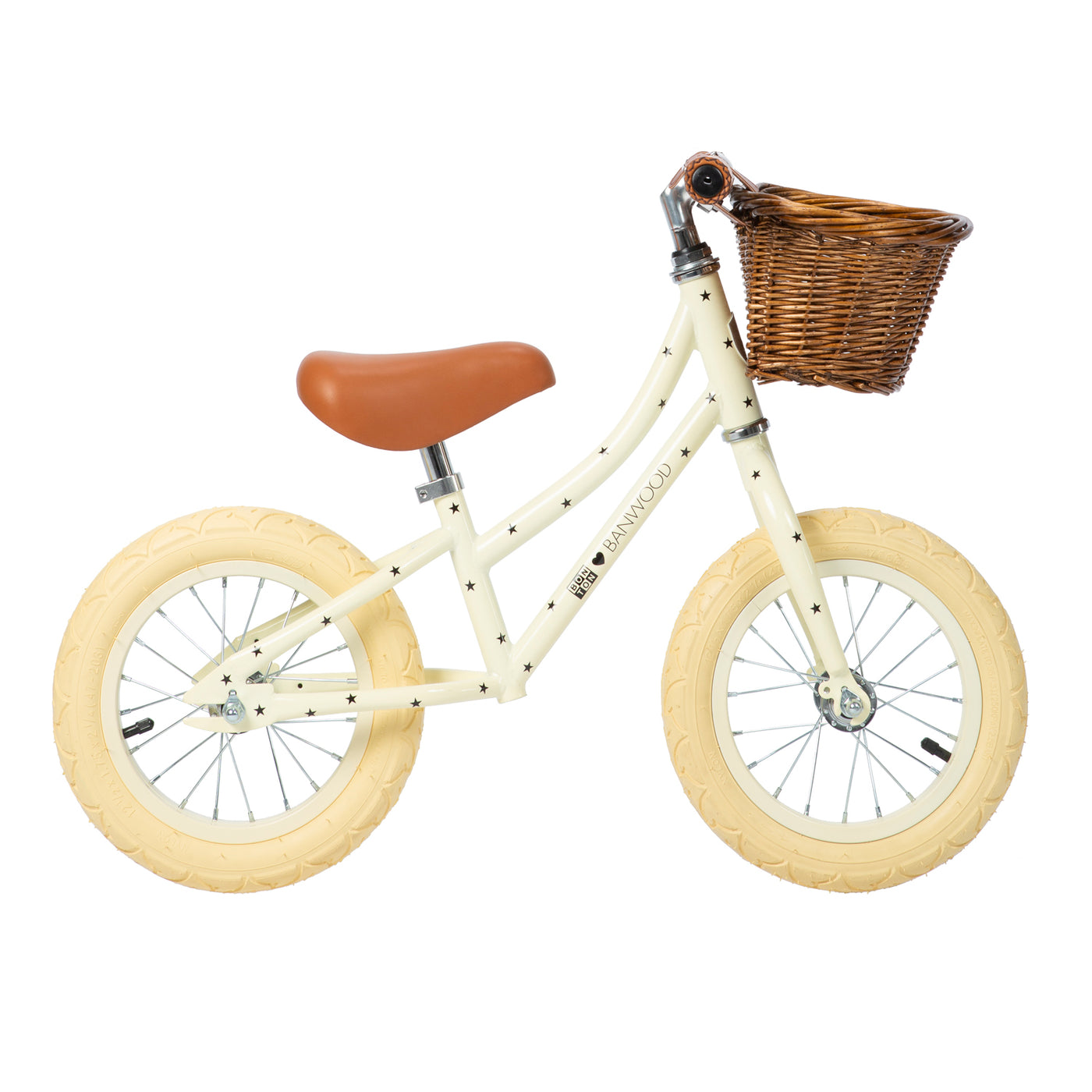 Banwood First Go Balance Bike Bonton R - Cream