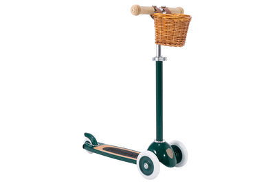 Banwood Scooter with Basket - Green