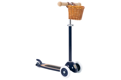 Banwood Scooter with Basket - Navy