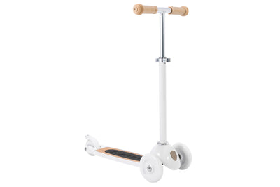 Banwood Scooter with Basket - White