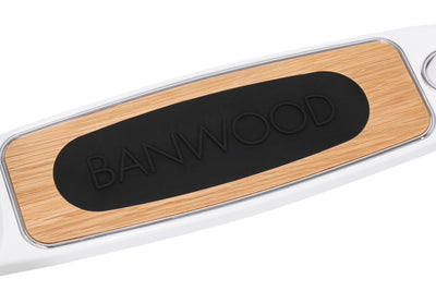 Banwood Scooter with Basket - White