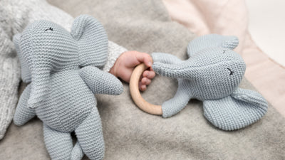 baby bello elvy the elephant baby soft toy