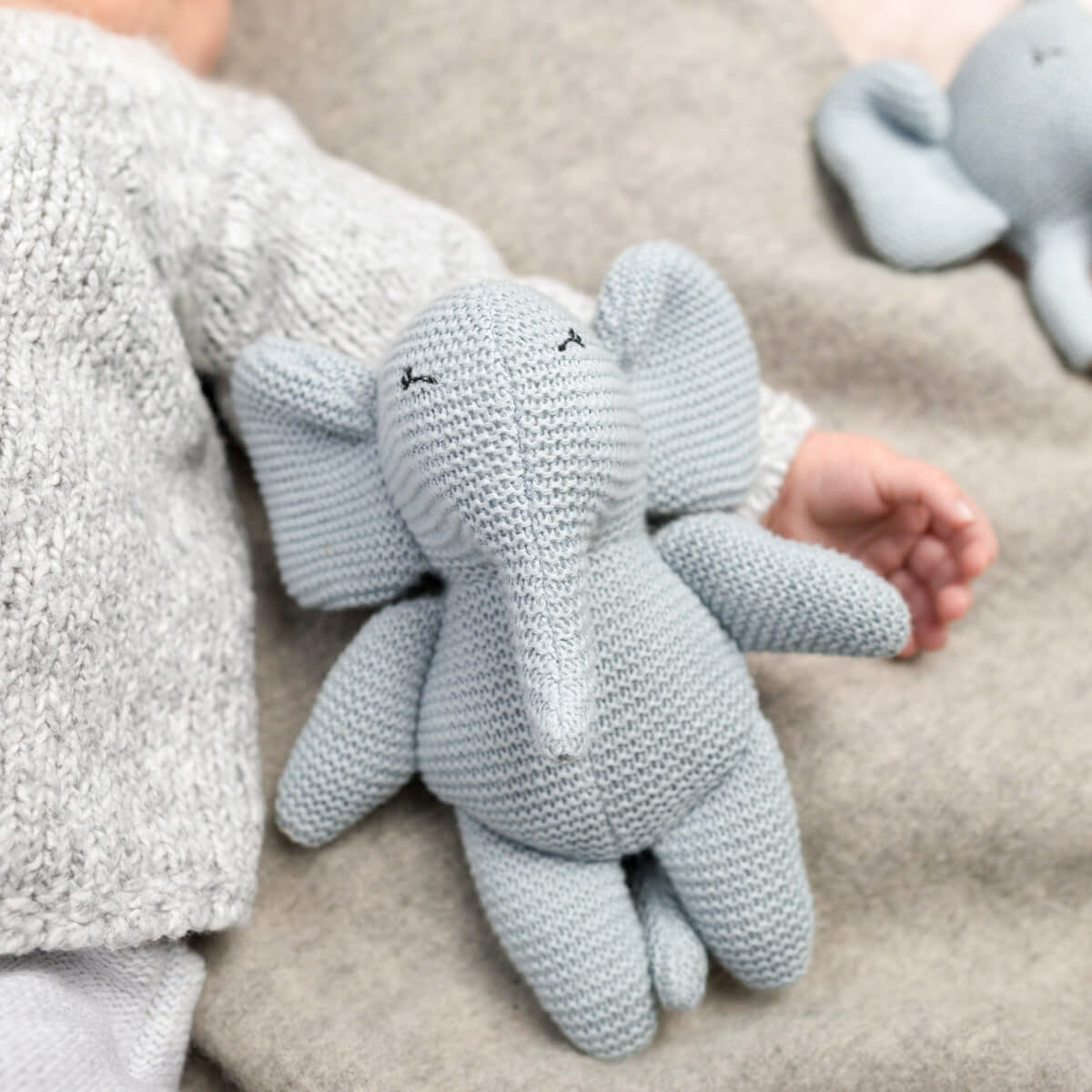 baby bello elvy the elephant baby soft toy