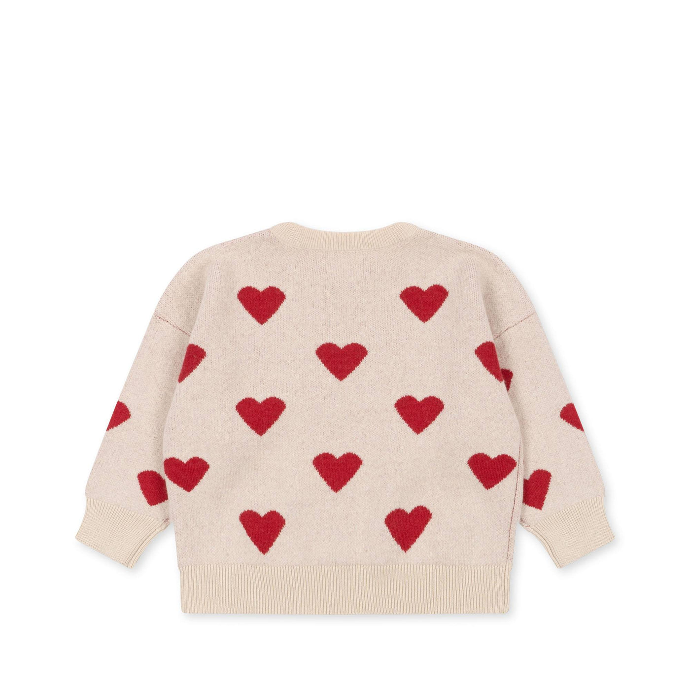 Konges Slojd Lapis Knit Jumper Buttercream Heart