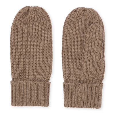 Konges Slojd Vitum Knit Mittens Iced Coffee