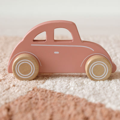 Little Dutch Wooden Pink Car