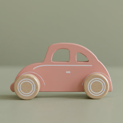 Little Dutch Wooden Pink Car