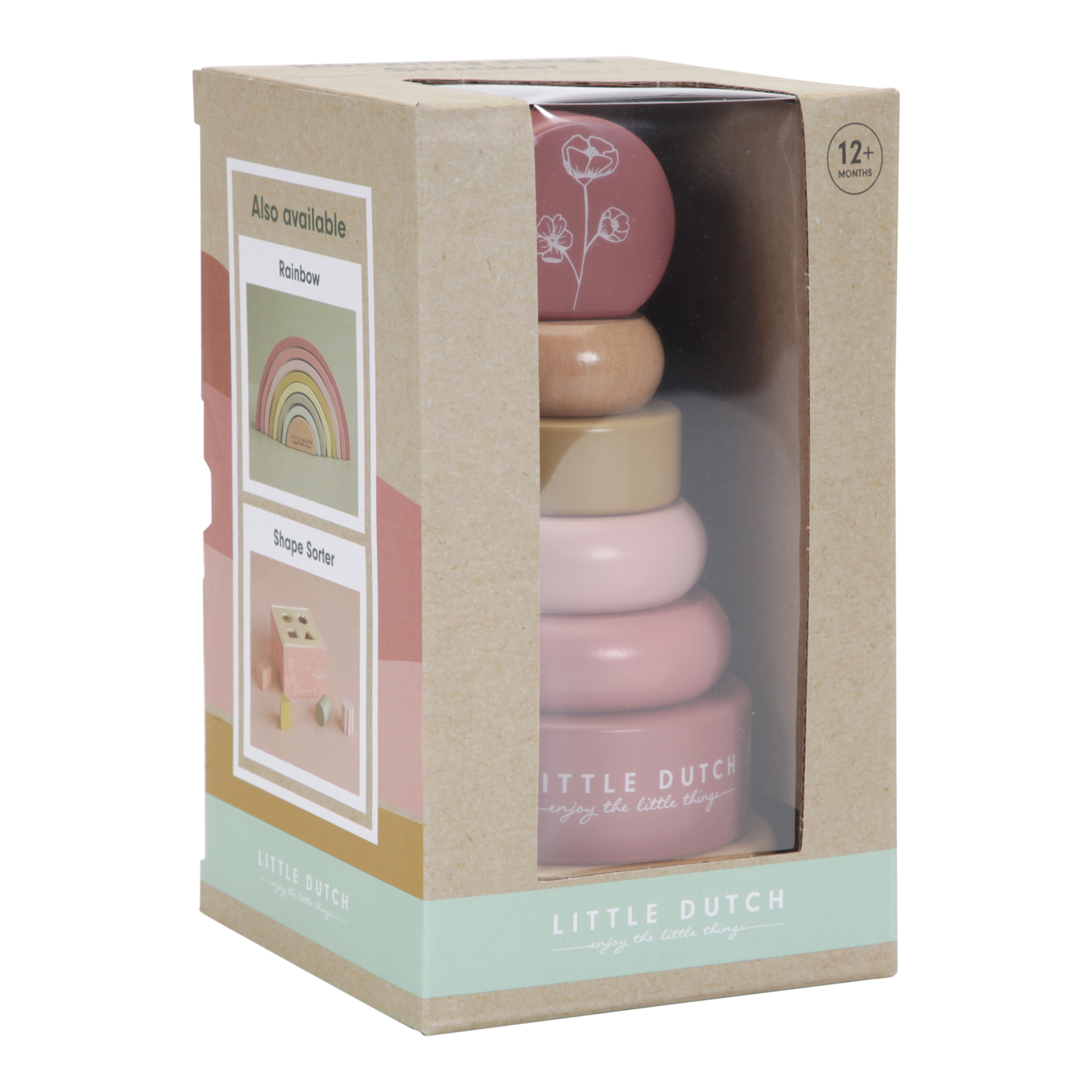 Little Dutch Rocking Ring Stacker Pink