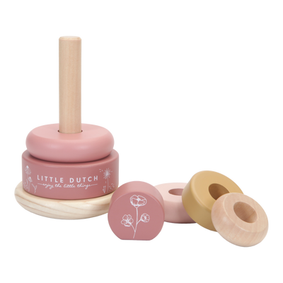 Little Dutch Rocking Ring Stacker Pink