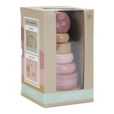 Little Dutch Rocking Ring Stacker Pink