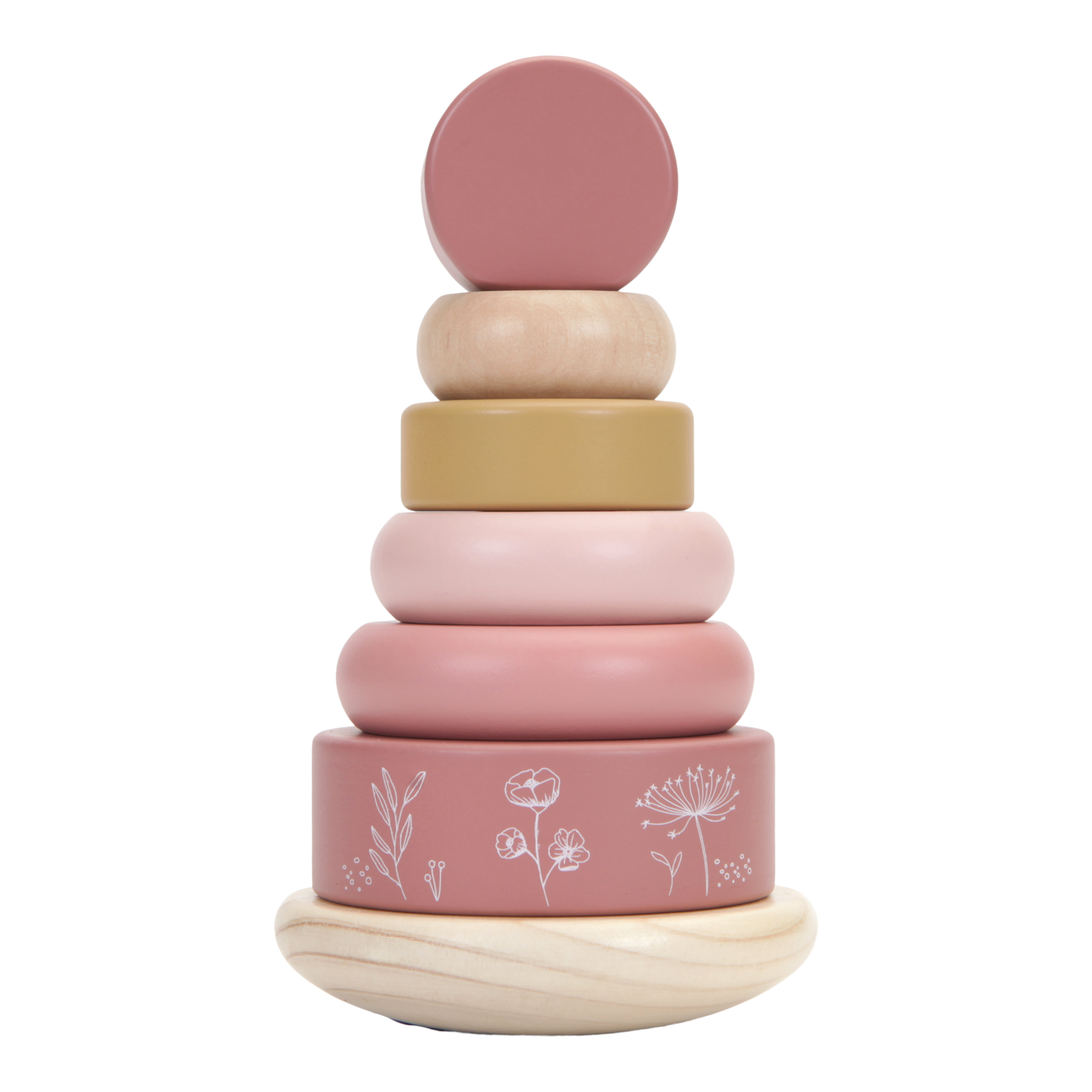 Little Dutch Rocking Ring Stacker Pink